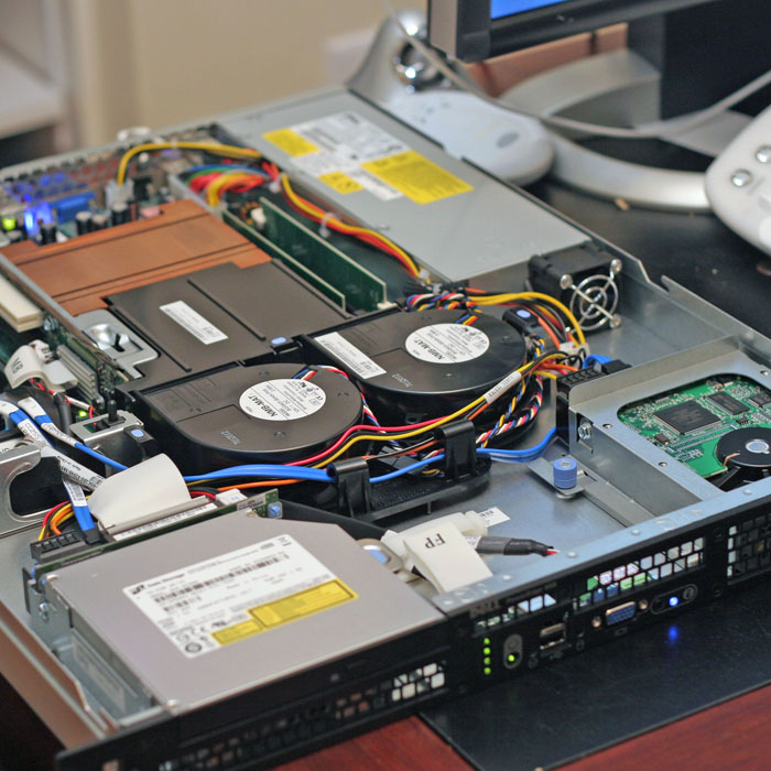 components inside a server